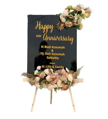 Papan Bunga Akrilik Pandu